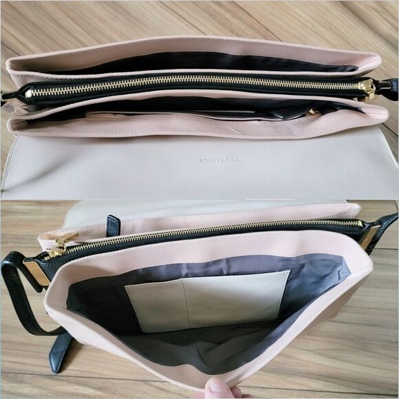 🆕 Time's Arrow Vega Envelope Colorblock Tricolor Mutli-Compartment Shoulder Bag - Picture 12 of 15